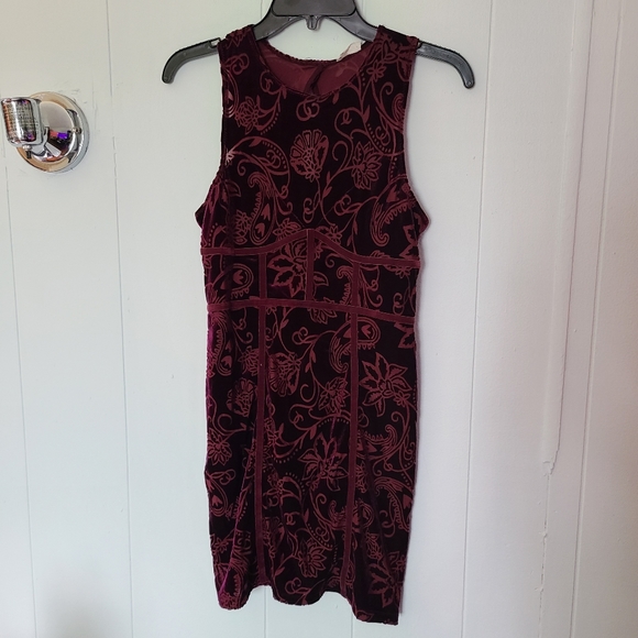Free People Plumberry Burnout dress - Picture 3 of 5
